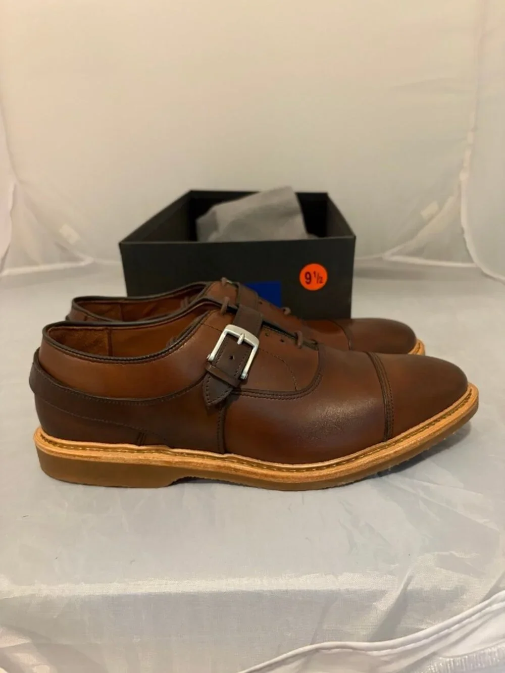 Allen Edmonds Park Avenue Velo Chill brown leather dress shoes men’s size 9.5